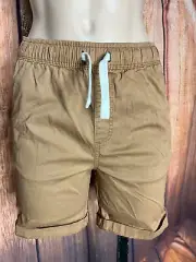 BNWT Boys Sz 12 Smart CoCo Brown Anko Elastic Waist Dress Shorts