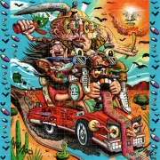 Too Weird to Live too Rare to Die by Jamie Inklings BLOTTER ART perforated tabs