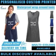 Personalised Custom Premier Waterproof Wrap Around Tunic Spa Barbers PR174