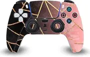 Official Elisabeth Fredriksson Pink and Black Art Mix Vinyl Faceplate Sticker Gaming Skin Decal Cover Compatible with Sony PlayStation 5 PS5 DualSense Controller