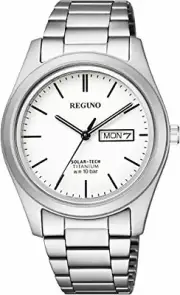 CITIZEN KM1-415-11 REGUNO Solar Tech Standard Titanium Men's watch from JAPAN