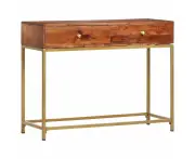 vidaXL Console Table 100x35x76 cm Solid Wood Acacia