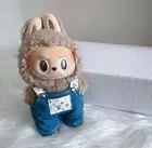 Labubu 17Cm Plush Toy Costume Clothes Overalls Japan Ship