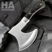 High Carbon Steel Axe Outdoor Survival Hatchet Hiking Camping Hand Tools F102