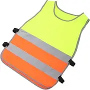 HANABASS Reflective for Lightweight Breathable Design for Nighttime Walking Cycling and Outdoor Activities Stylish Secure Vest