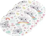 Dish Washing Scrubbers for Washing Dishes Reusable Cleaning Sponges Non Scratch Kitchen Scrubber Sponge Wood Pulp Cotton - Vector Pattern Cute Koala