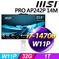 在飛比找PChome24h購物優惠-MSI PRO AP242P 14M-626TW-SP2 (