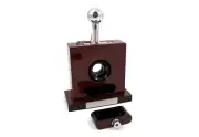 Bey-Berk WALNUT Table Top Guillotine Cigar Cutter