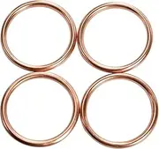 4pcs Motorcycle Exhaust Pipe Gasket for CB550 1983 CB650 79-85 CB900F 02-07 CBF1000 06-10 CBF500 2004 2006 CBF600 08-09