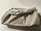 Bagdley Mischka Bag Off White With Off White Chain Style Handle (bin L)