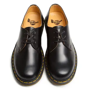 Dr.Martens 馬汀 1461 SMOOTH 平底3孔綁帶低筒亮面牛津鞋 硬皮馬丁紳士鞋 休閒皮鞋11838002