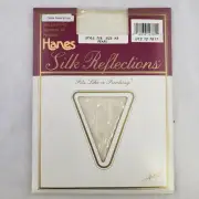 Pearl White Hanes Silk Reflections Pantyhose Control Top Reinf Toe - 718 - AB