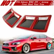 2021 Fit FOR SUBARU WRX STI Side Vent Fender Intake Cover - Painted C7P + MB