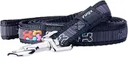 Rogz Fancy Dog Lead, Black, Medium