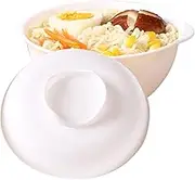 Microwave Ramen Bowl - Instant Noodle Bowl Container, Noodle Bowl Instant Cooking | Instant Ramen Bowl Microwave Special Mini Ramen Cooking Bowl, Large Capacity Ramen Noodle Bowl Microwaveable for