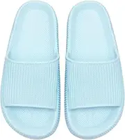 [Duovodu] Cloud Slides for Kids,Toddler Pillow Shower Slippers Boys Girls Summer Beach Pool Slide Sandals House Thick Sole Quick Dry Bathroom Shoes