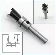 Bearing 12.7mm Dovetail Joint Mill Milling Router Wood Corner Drill Bit Jig Tool