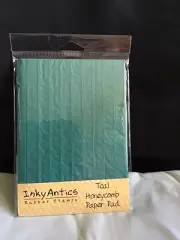 INKY ANTICS HONEYCOMB PAPER PAD “ TEAL” 5” x 7”