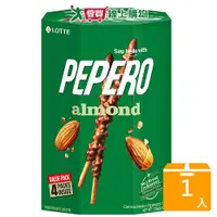 在飛比找蝦皮商城優惠-LOTTE PEPERO 杏仁巧克力棒分享盒【愛買】