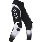 Fox Racing 180 Lean Youth Pants, Black/White