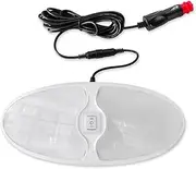 Dream Lighting 12V DC LED Camping Light Kit Tent Down Awning Lamp for RV Motorhome Caravan Motorhome Outdoor Indoor Trailer Cool White/Amber Cigarette Connector Charge