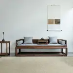 家具 新中式羅漢床家用黑桃復古禪意實木家具客廳組合沙發床榻