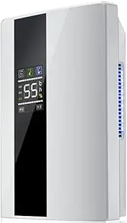 2.2L Mini Dehumidifier Air Purifier Dryer Moisture Absorber Machine Portable (Black)