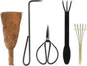 BambooMN Bonsai Tool Kit 5pc Basic Care Set