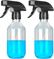 CZXNBI Plastic Spray Bottles - 10.5OZ/300ML Empty Spray Bottles for Cleaning Solutions, Plants, Pet, Essential Oils, Hair, Cooking - Mist/Stream Water Bottle