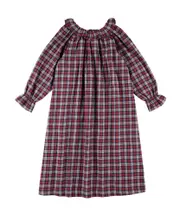 Bonpoint Blessing checkered Night Dress 8Y,4Y