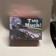 AMT TWO MUCH! TWIN-ENGINE DRAGSTER 1:25 # 21489P Sealed