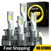 4PCS D2S D2R D2H LED Headlight Bulbs High Low Beam 6000K White Replace HID Xenon (for: Audi)