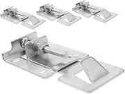 BUGUUYO Universal Mounting Bracket for Range Hoods Easy to Install Height-Adjustable Hanger Hooks for Cooker Hood