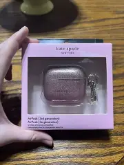 Kate Spade Air Pod Case 3rd Generation Airpods Pink Glitter