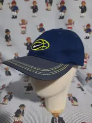 NWT Vintage Nike Hat Cap Blue Air Swoosh Mens Jordan 90s Y2K Strapback OS