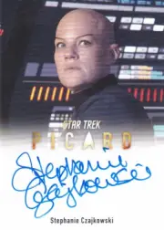 Star Trek Picard Season 2 & 3 Full Bleed Autograph Card A78 Stephanie Czajkowski