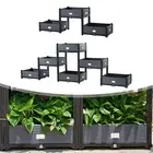 Tiered Planter Box Plant Container Vegetables Growing Planter Elevated Flower