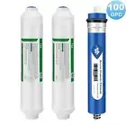 100 GPD RO Membrane Post Carbon Water Filter for Aquarium Reverse Osmosis System