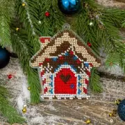 DIY Christmas tree toy kit "Christmas house"