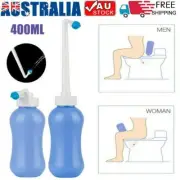 400ml Portable Bidet Sprayer Peri Bottle Hygiene Care Toilet Bidet Shower #T