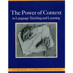 <姆斯>THE POWER OF CONTEXT IN LANGUAGE TEACHING AND LEARNING /FRODESEN 9781413001310  <華通書坊/姆斯>