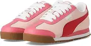 [PUMA] Unisex-Child Roma Shoes Sneaker, Rose Dust-for All Time Red-Magic Rose Ss25