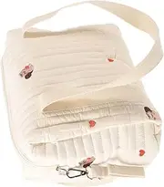 ibasenice Lightweight Baby Stroller Diaper Bag Easy to Carry Cotton Diaper Tote Bag for Travel and Storage