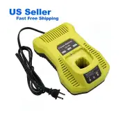 P117 Battery Charger For RYOBI One+Plus High Capacity 18Volt Lithium-Ion P108 US