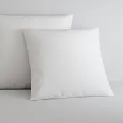 Sheridan Euan Pillowcase in White Size: European Cotton