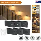 6-Pack Motion Sensor LED Night Lights - Rechargeable Indoor Safety Solution