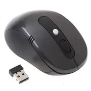 2.4G USB Wireless Mouse Optical Mice USB Receiver RF 2.4GHz for PC Laptop Black