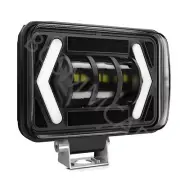 4.5in 80W 6000K LED Work Light Bar Car Off road Daytime Light ATVs SUVs Trucks (for: Renault)