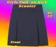 French Toast Girls School Uniform Scooter Skirt, Pull-on Kick Pleat Size 2T.