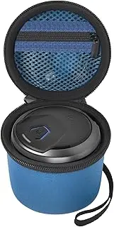 Hard Case Compatible with Microtouch/for SOLIMPIA/for Tustaw/for Redbreak Titanium Head Shavers for Bald Men, Travel Electric Razor Storage Box for Grooming Kit (Bag Only) (Blue)